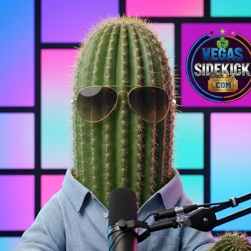 Spike, the Vegas Sidekick cactus mascot