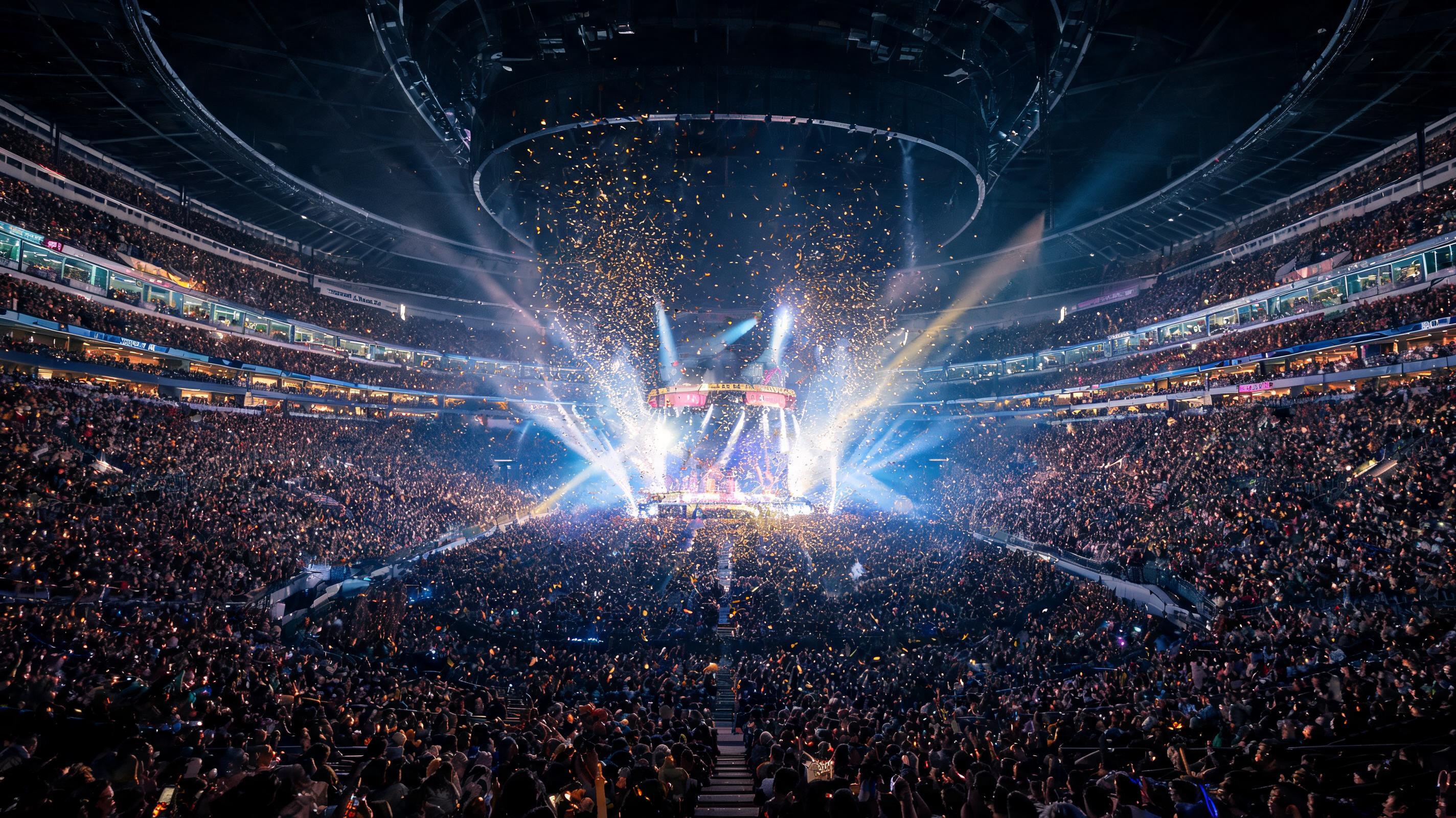 Packed arena