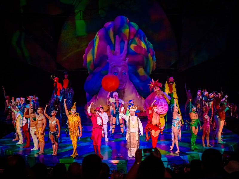 Mystère stage at TI Las Vegas