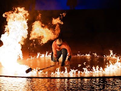 “O” by Cirque du Soleil production photo at Bellagio